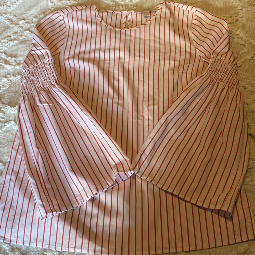 MICHAEL Michael Kors Bell Sleeve Blouse